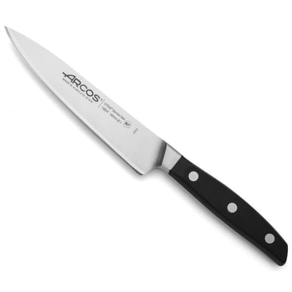 Knivæske - ARCOS - Manhattan - Rustfrit Stål - 3 Stykker - Sort