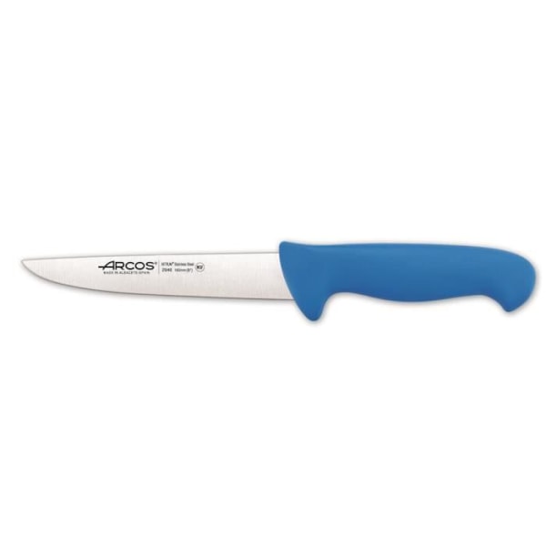 Arcos Color teurastajaveitsi - Prof 294623 ruostumaton teräs Nitrum ja mango Ergonominen terä sinistä polypropeenia ja terää