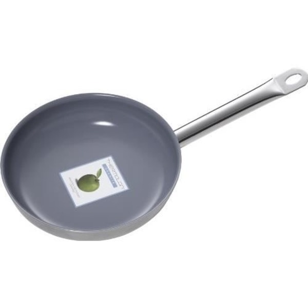 Pande - ZWILLING - Twin Choice - 28 cm - Keramisk Belægning - Induktionskompatibel Matt borstat stål, satinfinish