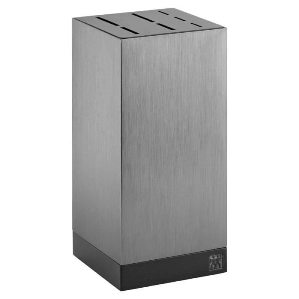 Knivblok - ZWILLING - Tom - Aluminium - 7 Pladser - Moderne Design Grå