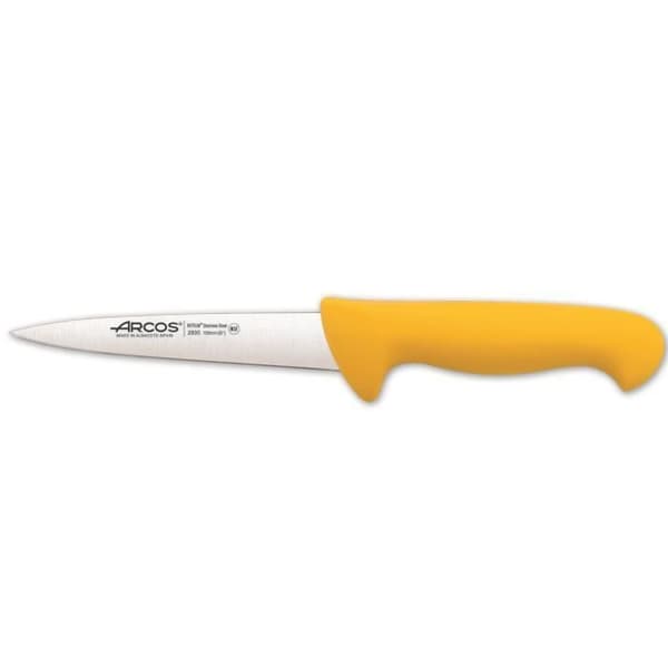 Slagterkniv - ARCOS - Prof 293000 - Nitrum rustfrit stål - Gul polypropylen håndtag - 15 cm