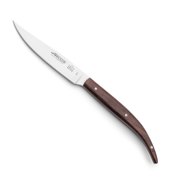 Bordsknivar - Arcos - Set om 4 delar - Nitrum rostfritt stål - Rosenträ - Ergonomiska