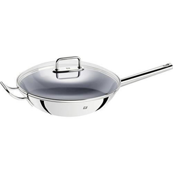 ZWILLING 40992-032-0 coated wok, rustfrit stål, poleret rustfrit stål, 32 cm 40992-032-0