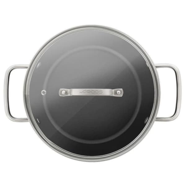 Faitout - ARCOS - Samoa - Aluminiumsmide - Non-Stick - 20 cm - Glaslock