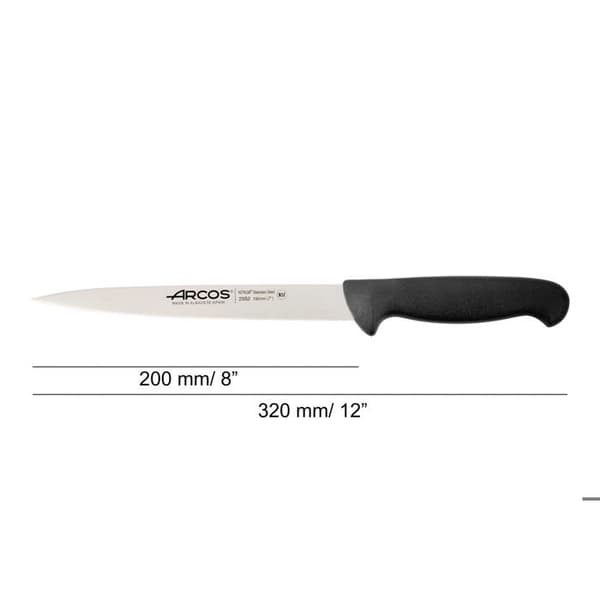 Filettiveitsi - Arcos - Prof 295225 - Nitrostaal - Terä 19 cm - Ergonominen