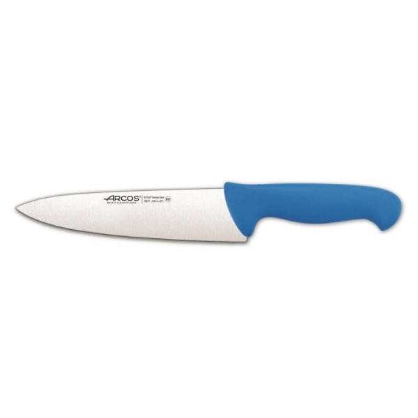 Kockkniv Arcos Color - Prof 292123 i Nitrum rostfritt stål och blå polypropen mango ergonomisk med 20 cm blad,