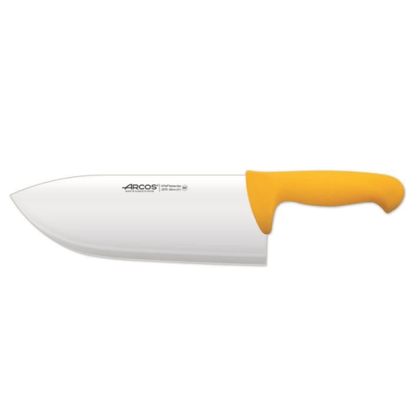 Knocker kniv Arcos Color - Prof 297900 rostfritt stål Nitrum och mango gult ergonomiskt blad Polypropen och blad 25,5 cm,