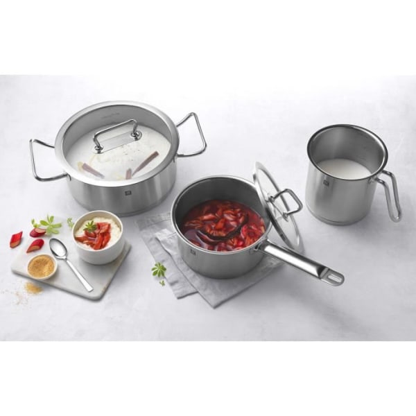 ZWILLING Pro - Korkea kattila (14 cm) - Ruostumaton teräs