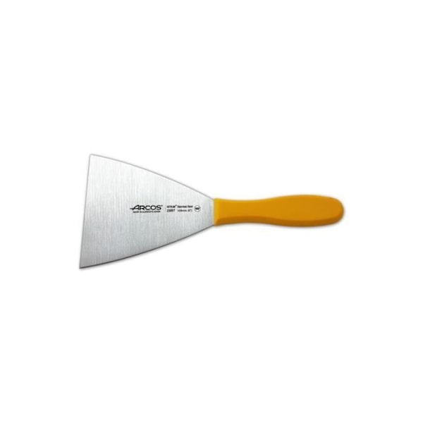 Arcos 2900 lasta - malli 299700 Nitrum ruostumatonta terästä ja mango ergonominen terä keltaista polypropeenia, mitat 12,5 x 12 cm, jossa Gul