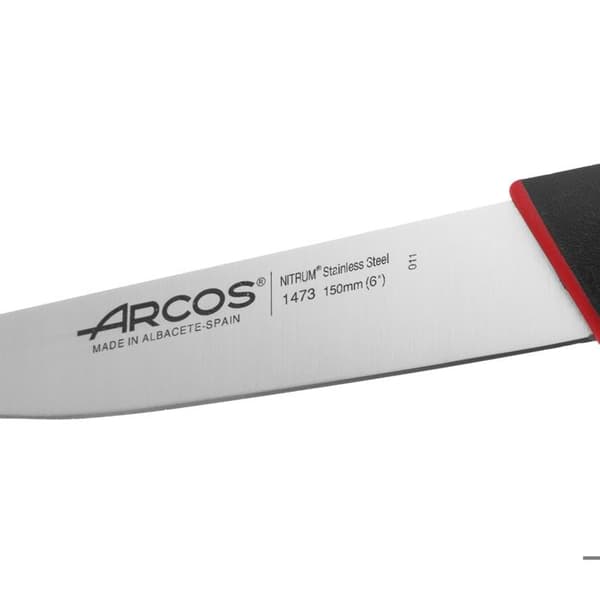 Skærekniv - ARCOS - Dúo - Klinge i Nitrum® Rustfrit Stål - 150 mm - Ergonomisk