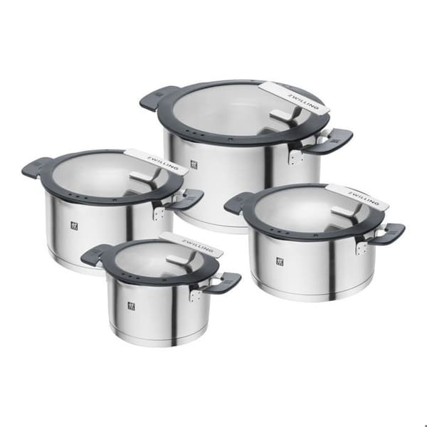 ZWILLING Simplify kogesæt, 4 dele, INOX 18/10, Sølv