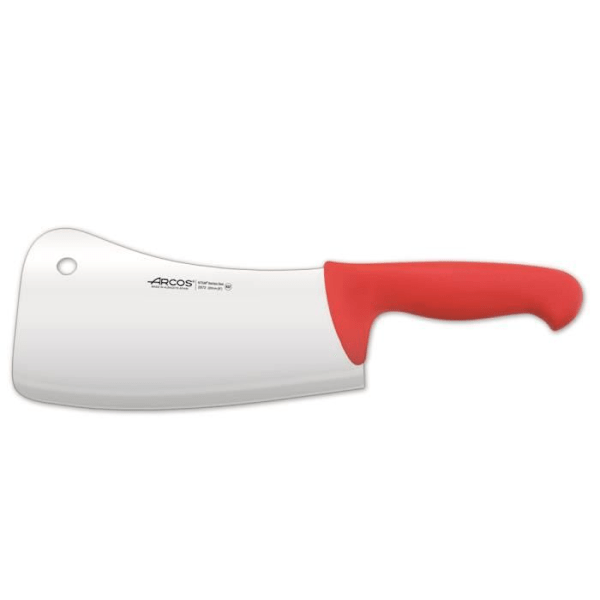 Macheta Arcos Color - Prof 297222 ruostumaton teräs Nitrum ja mango Ergonominen punainen polypropeenilevy ja 20 cm terä,