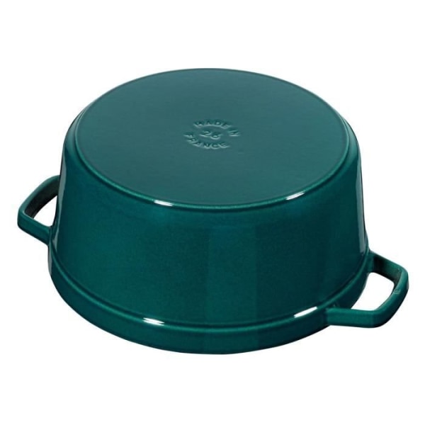 STAUB - Rund støbejernsgryde, 26 cm, Blue La Mer
