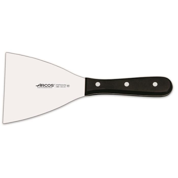 Spatel Arcos Universal 286500 rustfrit stål Nitrum, Mango Polyoxymethylen klinge og klinge 12,5 x 12 cm med låg på