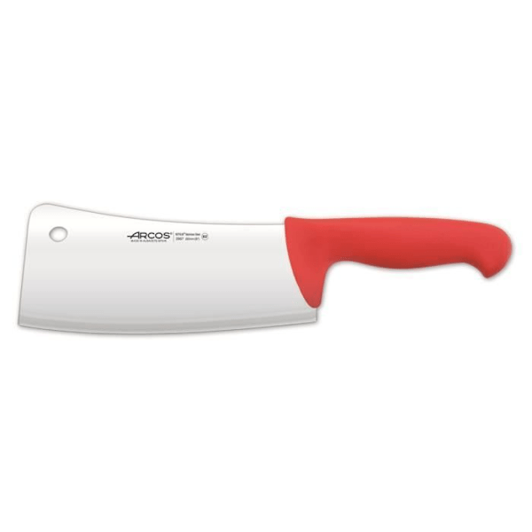 Macheta Arcos Color - Prof 296722 ruostumatonta Nitrum terästä ja ergonomista punaista polypropeenimangoa 20 cm terällä ja