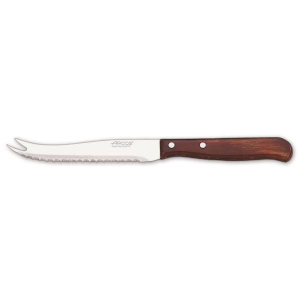 Arcos Latina 102500 ostekniv i Nitrum rustfrit stål og komprimeret træ mango med 10,5 cm klinge i æske.
