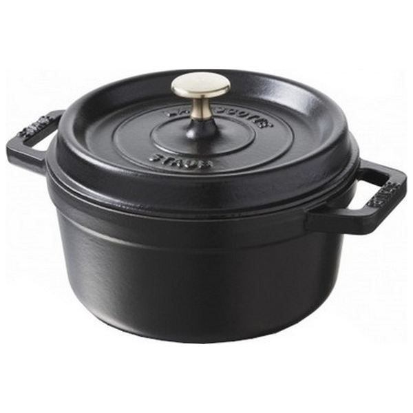 STAUB Rund grydeske sort diam 28 Svart