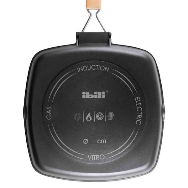 Grillpande - IBILI - Lif - Non-stick - Smedet aluminium - 28 cm - Fuld induktion