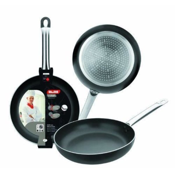 Stegepande - Ibili - I-Chef - 20 cm - Aluminium - 2 non-stick lag