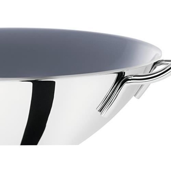 ZWILLING 40992-032-0 coated wok, rustfrit stål, poleret rustfrit stål, 32 cm 40992-032-0