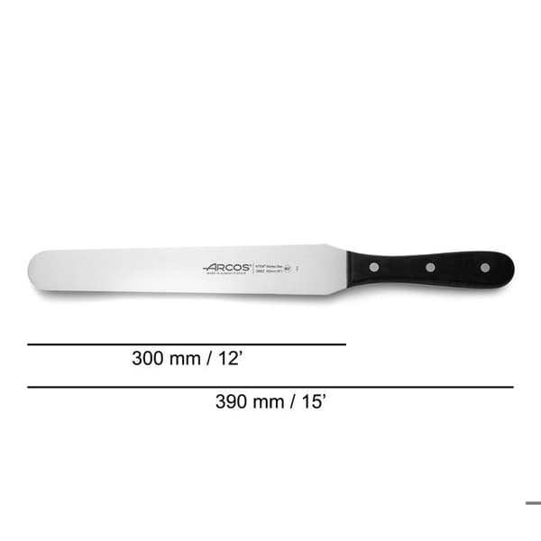 Ovoidi lasta sileä terä 250 mm