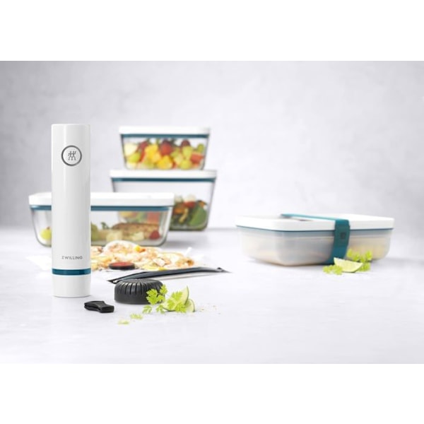 Zwilling - 1022468 - Fresh Vacuum Sealing Starter Kit - Gem, glas, 16 enheder, La Mer