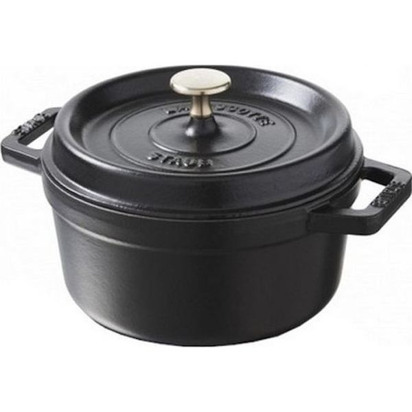 STAUB Rund grydeske sort diam 28 Svart