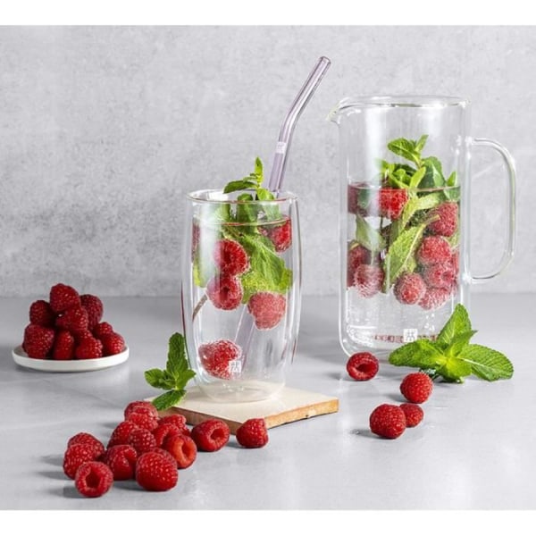 Glaskaraff - ZWILLING - Sorrento - 800 ml - Borosilikatglas - Dobbeltvægget