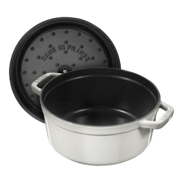 Staub Slow Cooker - Gryta Gryta 28cm Vit tryffel
