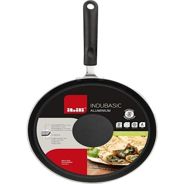 Creppanna - IBILI - Indubasic - 23 cm - Aluminium - Non-stick - Induktion