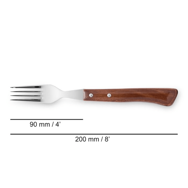 Bordgaffel - ARCOS - 804100 - 18/10 rustfrit stål - Nylonklinge - 9 cm