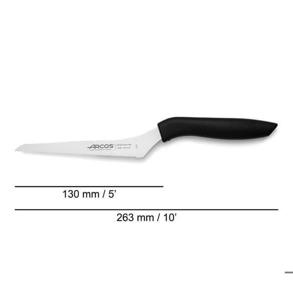 Monitoimiveitsi - ARCOS - Nice 134900 - Nitrum-ruostumaton teräs - 13 cm terä - Polypropeenikahva