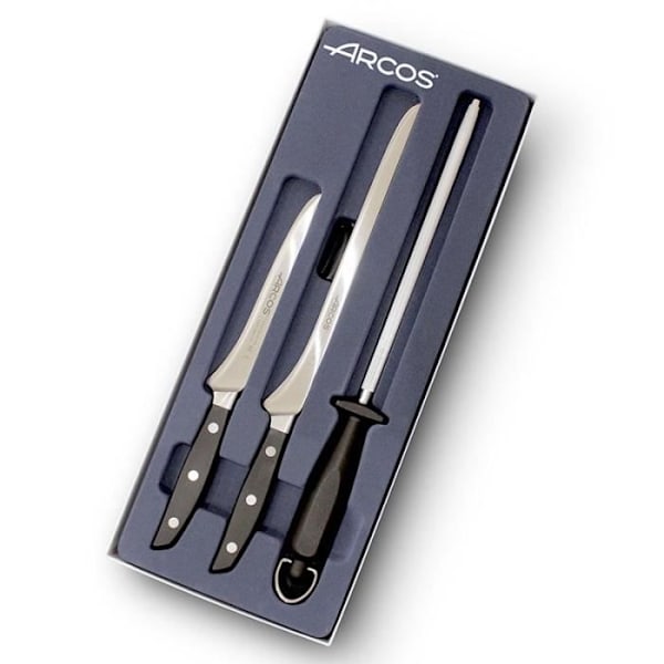 Arcos - Køkkensæt Knive - ARCOS Unique Sort