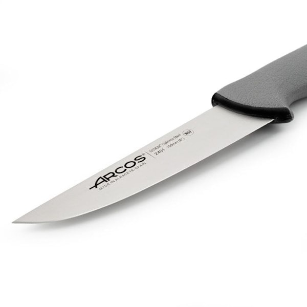 Teurastajaveitsi - ARCOS - Color Prof - 15 cm ruostumattomasta teräksestä valmistettu terä - Ergonominen polypropeenikahva Olika färger på PP-klämmor