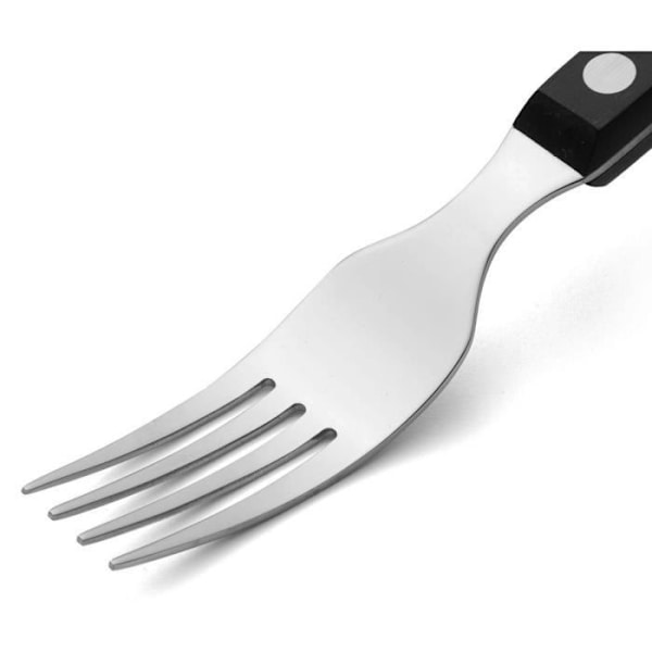 Steakgafler - ARCOS - Steak Basic - Rustfrit Stål - Polyoxymethylen Sort - 195 mm