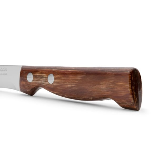 Kniv Loins Arcos de Table 372500 monoblock av en bit rostfritt stål och 11 cm blad i kartong.