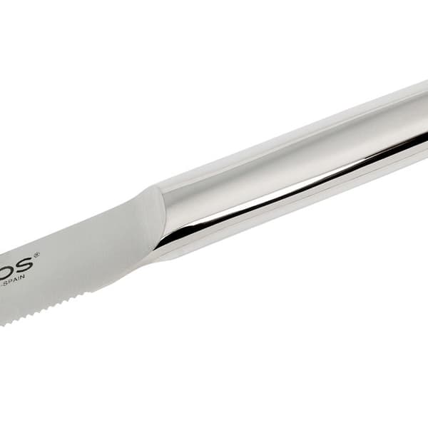Bøfkniv - ARCOS - 110 mm - Rustfrit stål - Monoblok - takket kant