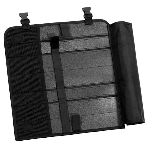 Knivfodral - ZWILLING - Tom - Svart nylon - 7 fack - 45,20 cm x 15,00 cm x 7,00 cm Svart