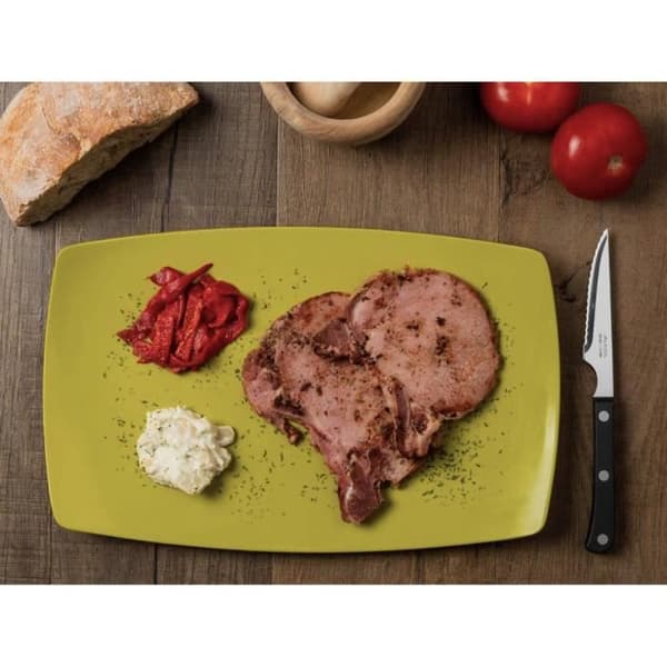 Bøfknive - ARCOS - Steak Basic - Rustfrit stål - Sort polyoxymethylen - 115/225 mm