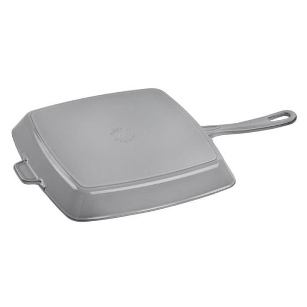 Grill - STAUB - Amerikansk - Emaljeret støbejern - 30 cm - Grafitgrå