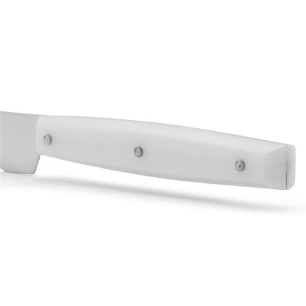 Bordknive - ARCOS - Piano Classic - Rustfrit Stål - Hvide Polyamider - 115/215 mm
