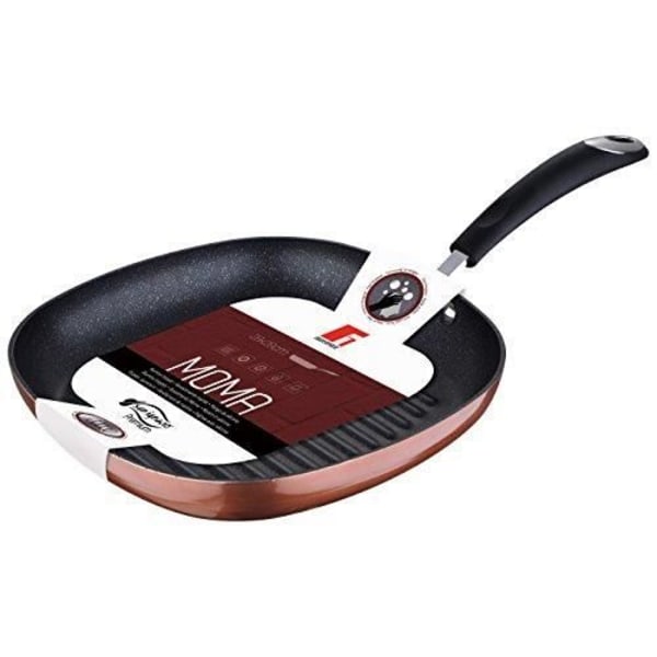 San Ignacio Q2373 Grillpande, aluminium, kobber, 28 cm, støbt, 28 cm Q2373