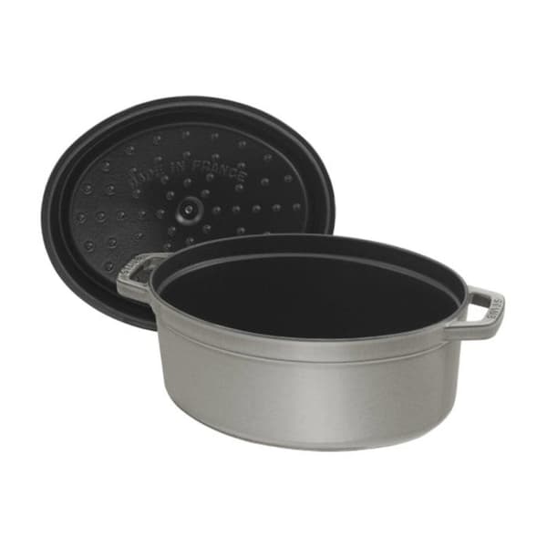 Kokskydd - STAUB - Oval - Ø 27 cm - Grafitgrå - 3,20 liter Grafitgrå