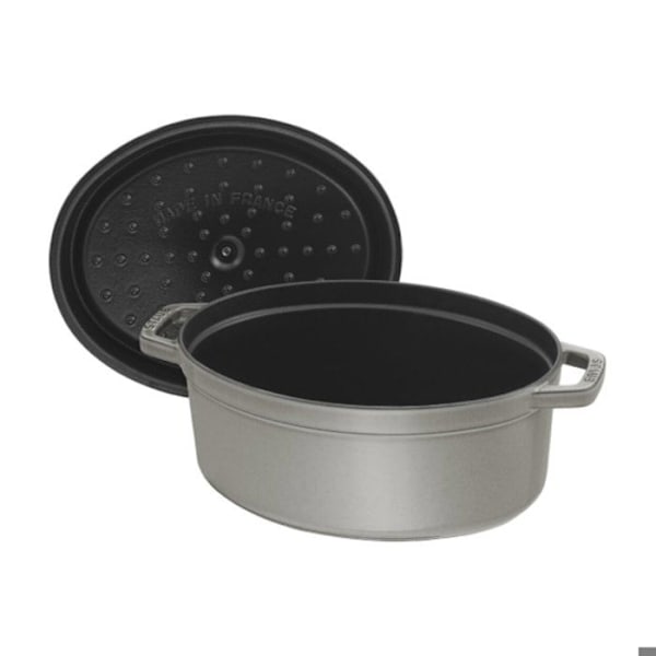 STAUB 405002760 - Soikea vuoka - Ø 27 cm - Grafiitinharmaa Grafitgrå