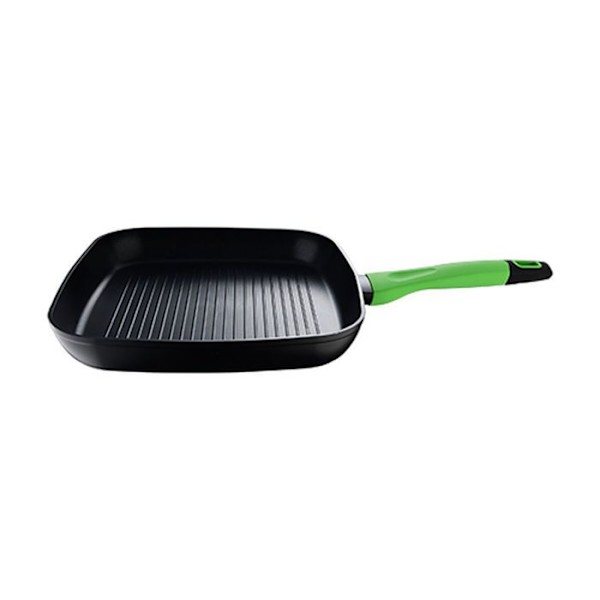 Grill San Ignacio Vitoria Sort Smedet aluminium Ø 28 cm Svart