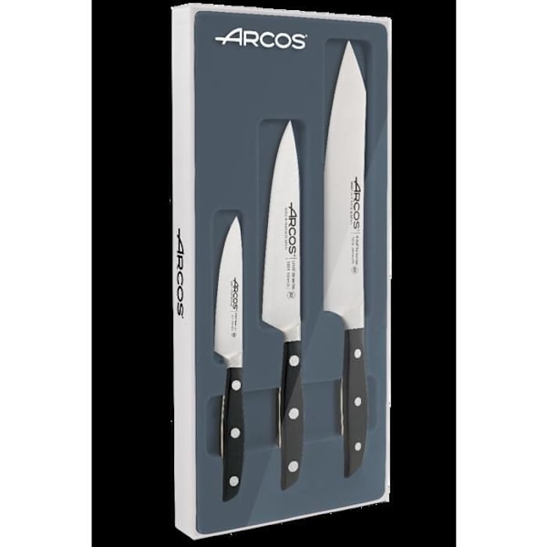 ARCOS Manhattan - Æske med 3 knive