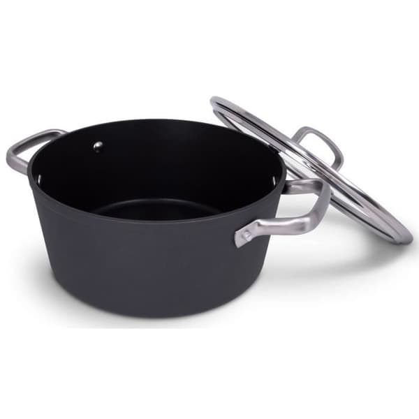 Faitout - ARCOS - Samoa - Aluminiumsmide - Non-Stick - 20 cm - Glaslock