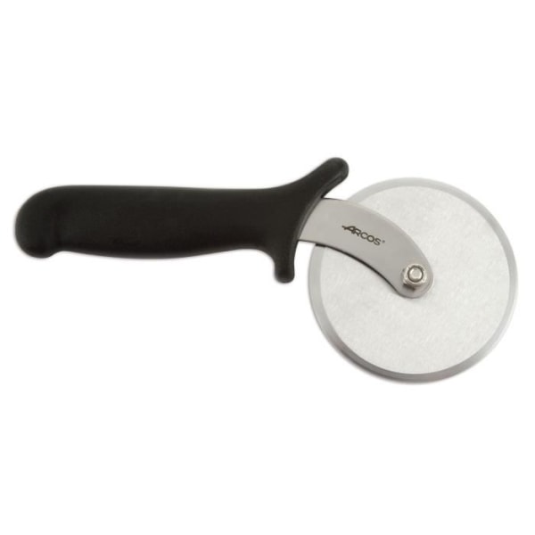 Pizzaskärare - Ej specificerad - 10 cm - Rostfritt stål - Handtag i polypropen - Hållbar Svart