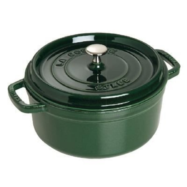 Emaljerad gjutjärnsgryta Rund Basilika 26cm - 5L Svart