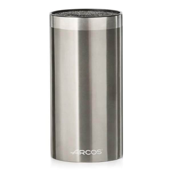 ARCOS - Universal Rund Knivblock (110 x 220 mm) - Rostfritt stål